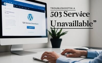 How to Fix 503 Service Unavailable Error in WordPress